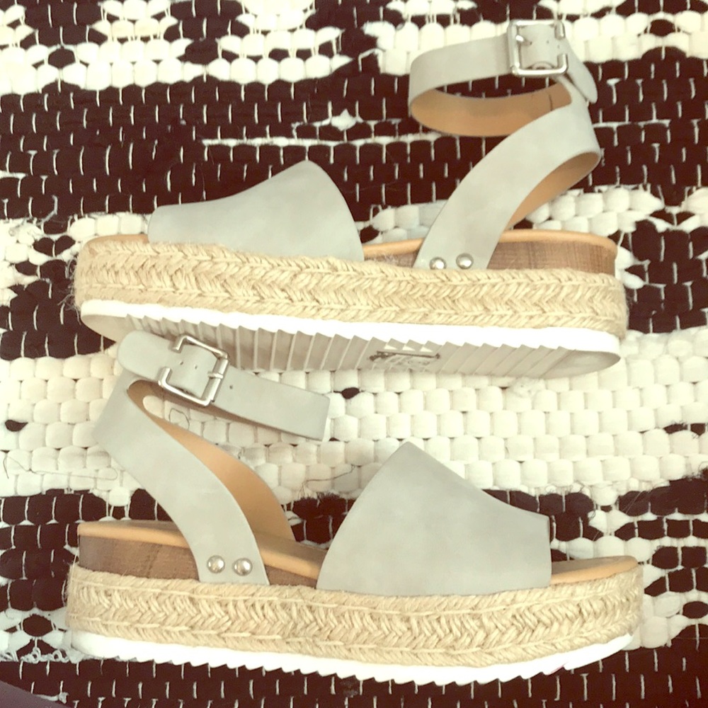 Wedges-only worn once!